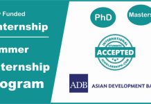 ADB Summer Internship Program