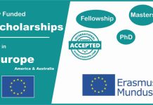 Erasmus Mundus Scholarships for International Students
